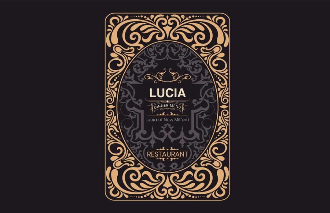 Lucia Menu Design