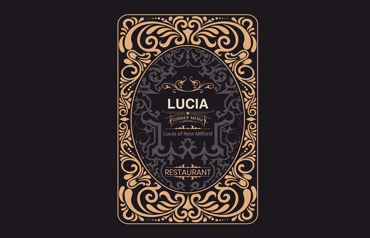 Lucia - Menu Design by Ok Omni