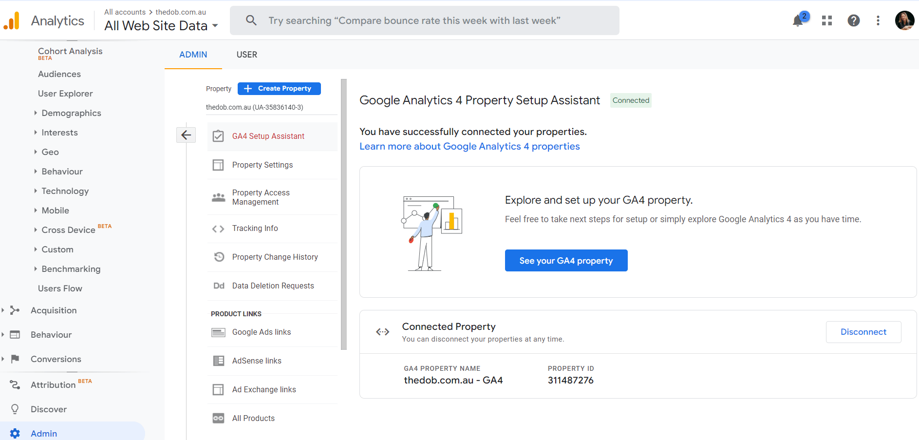 Migrate Data From GA3 to GA4 Image