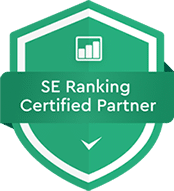 SE ranking certified partner logo